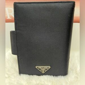 PRADA Black Nylon Agenda